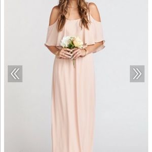 Dusty Blush Maxi Dress